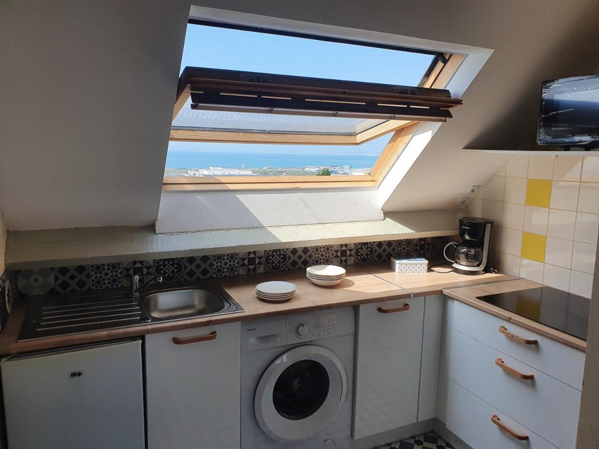 appartement vue mer le portel Buitenkant foto